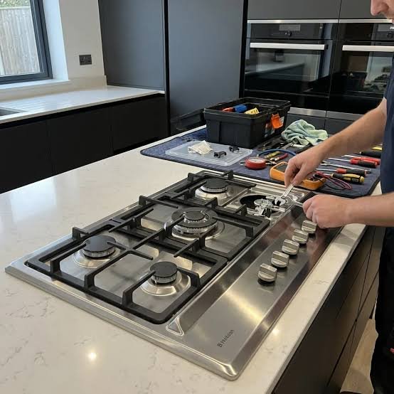 Fix And Fast Gas Stove Service technician at work